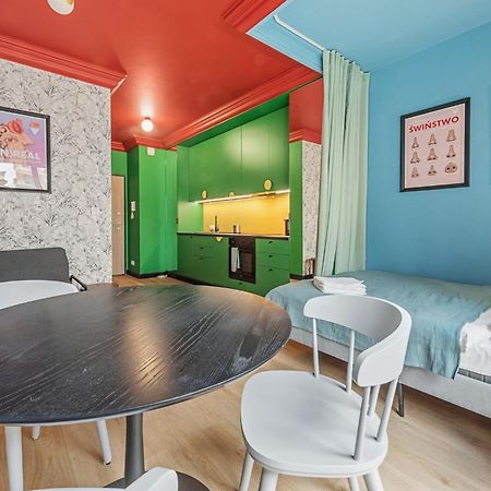 Апартаменты Colorful Apt Close To The Center Great Location Варшава Экстерьер фото