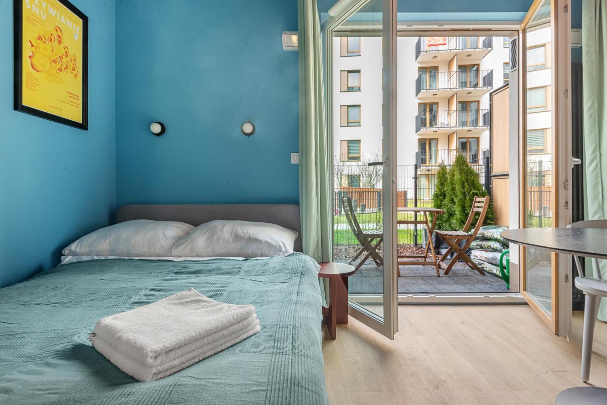 Апартаменты Colorful Apt Close To The Center Great Location Варшава Экстерьер фото